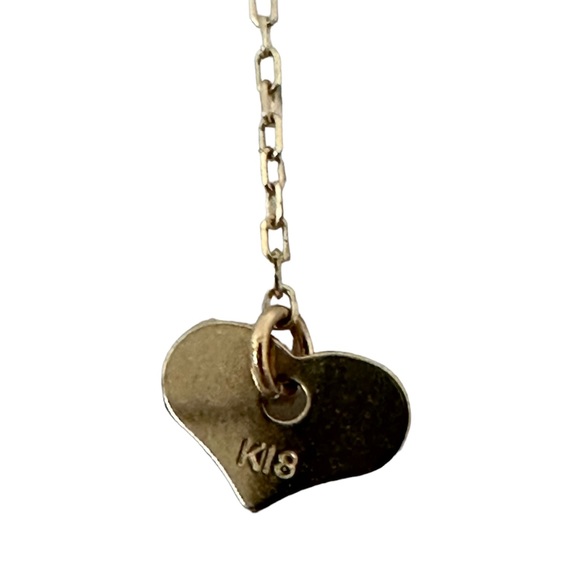 Natural Black Diamond Necklace in 18k Gold Closure - Picture 5 of 5